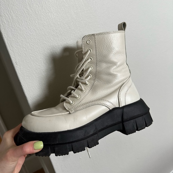 Topshop leather boots - Picture 1 of 2